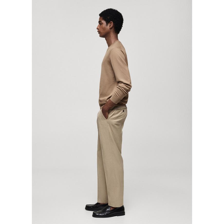 Mango Man Willy Rundhals-Sweatshirt  