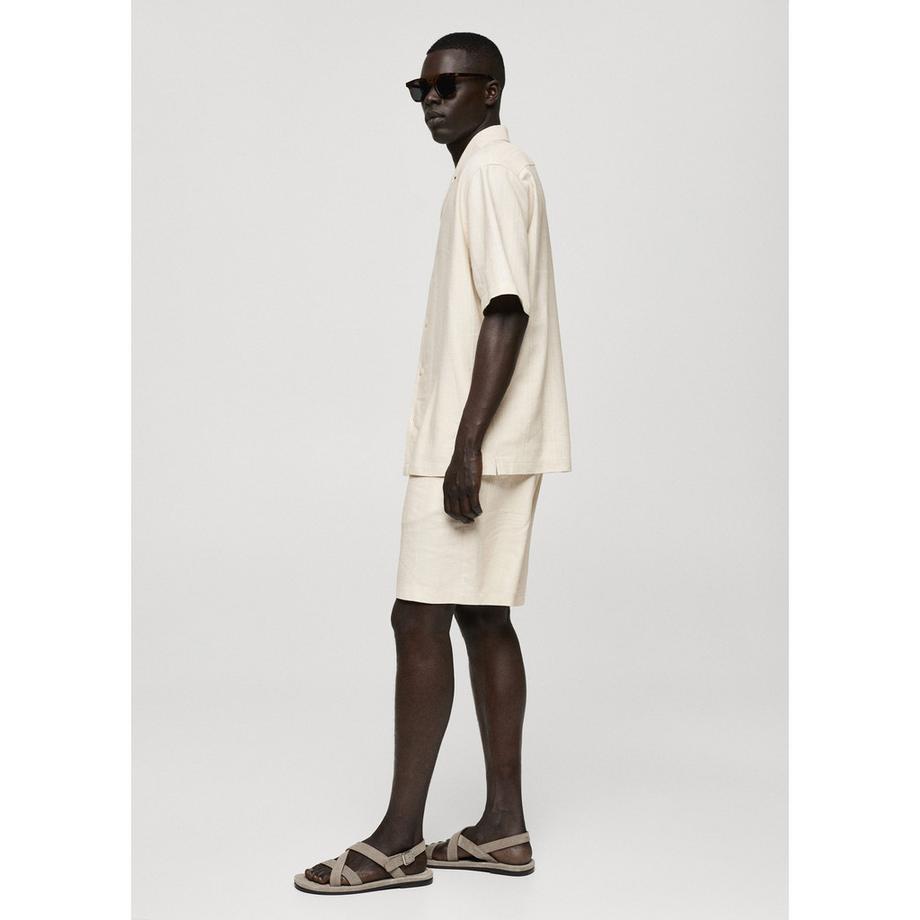 Mango Man SLIP Chemise Manches Courtes Coupe Relaxed Fit  