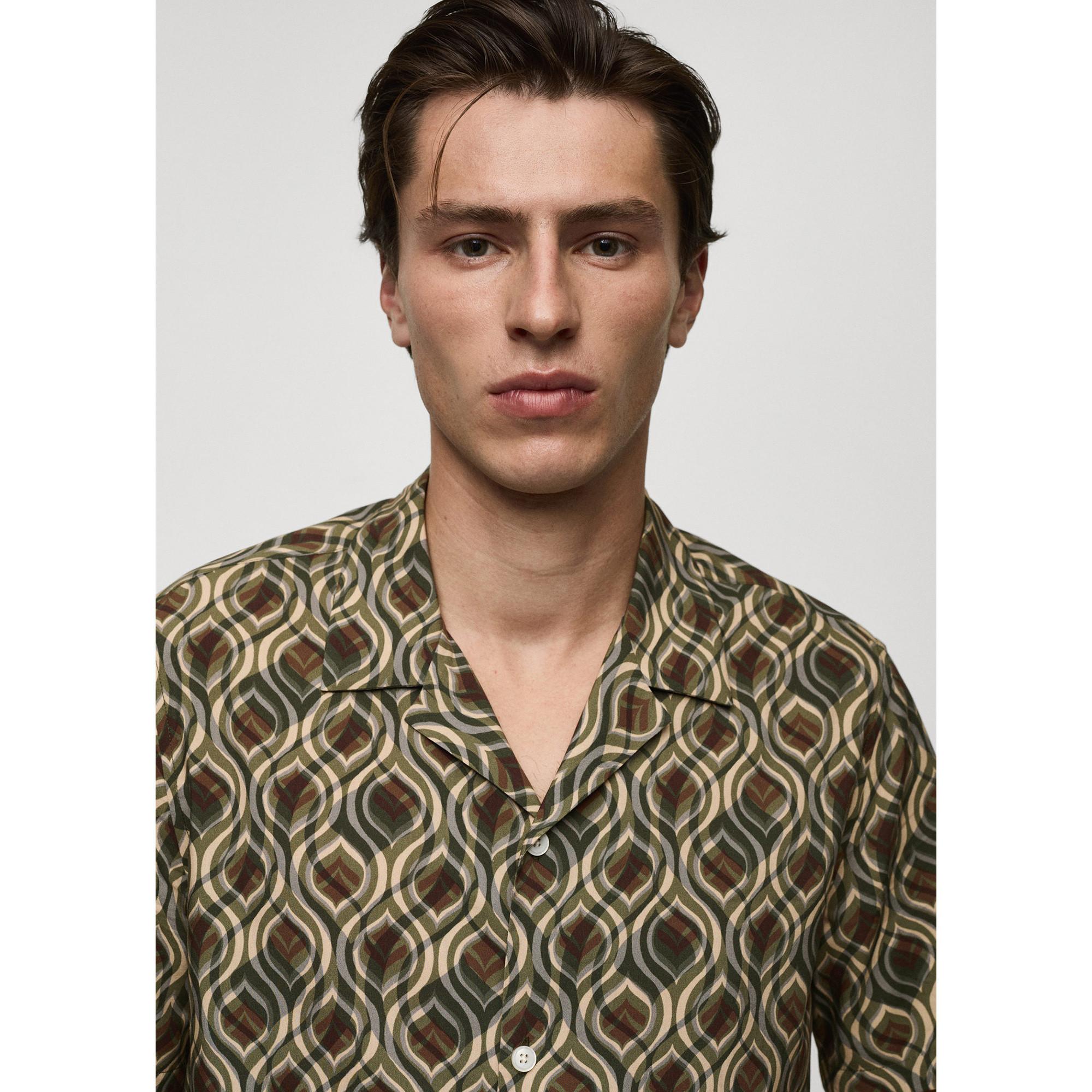 Mango Man  Camicia a maniche lunghe 