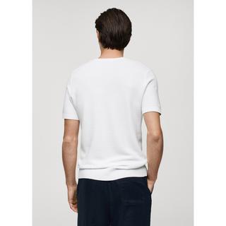 Mango Man Cotton fine-knit t-shirt T-Shirt 