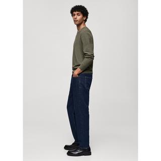 Mango Man TEN Sweat-shirt Col Rond en Maille Fine Texturée  