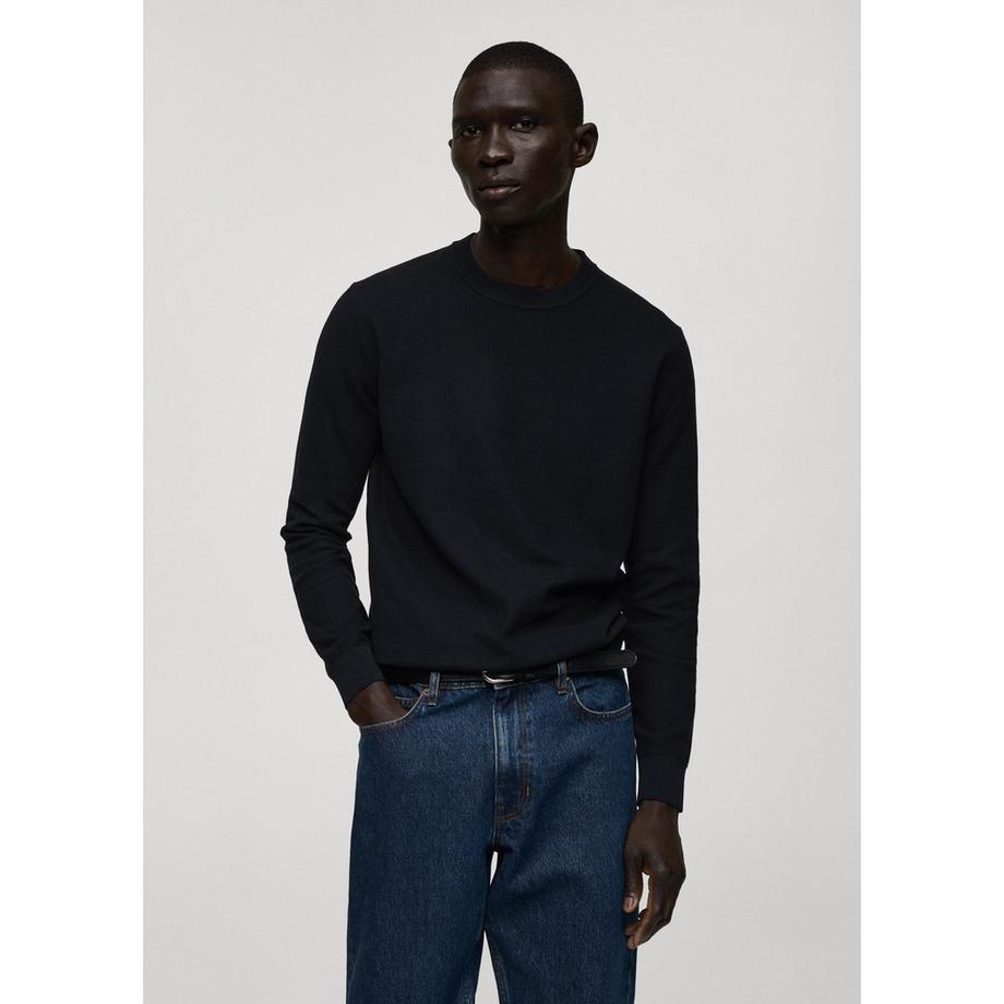 Mango Man TEN Sweat-shirt Col Rond  