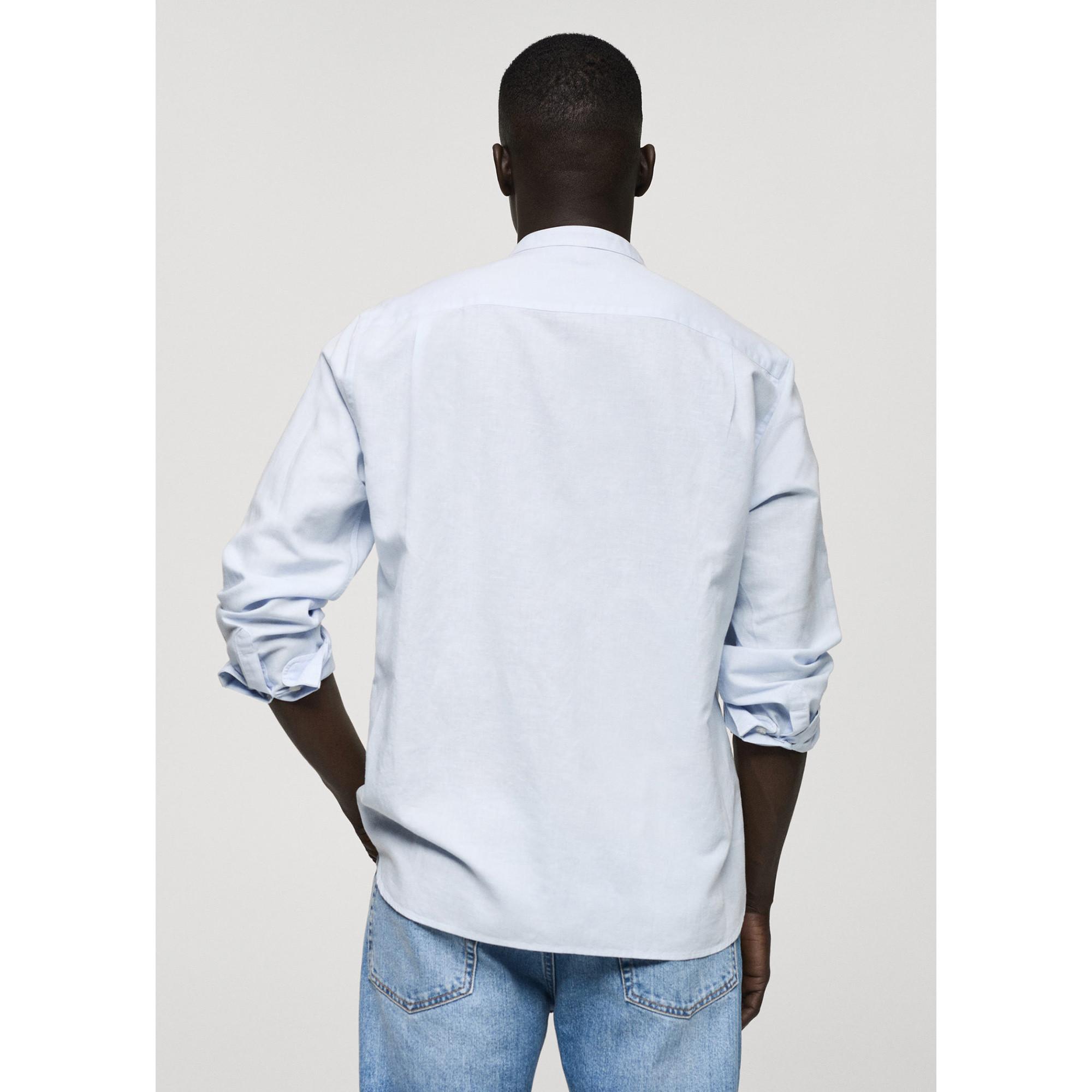 Mango Man CHENNAIG Chemise en lin, manches longues 