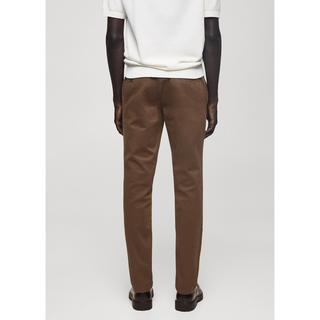 Mango Man Barna Chino Hose Tapered Fit  