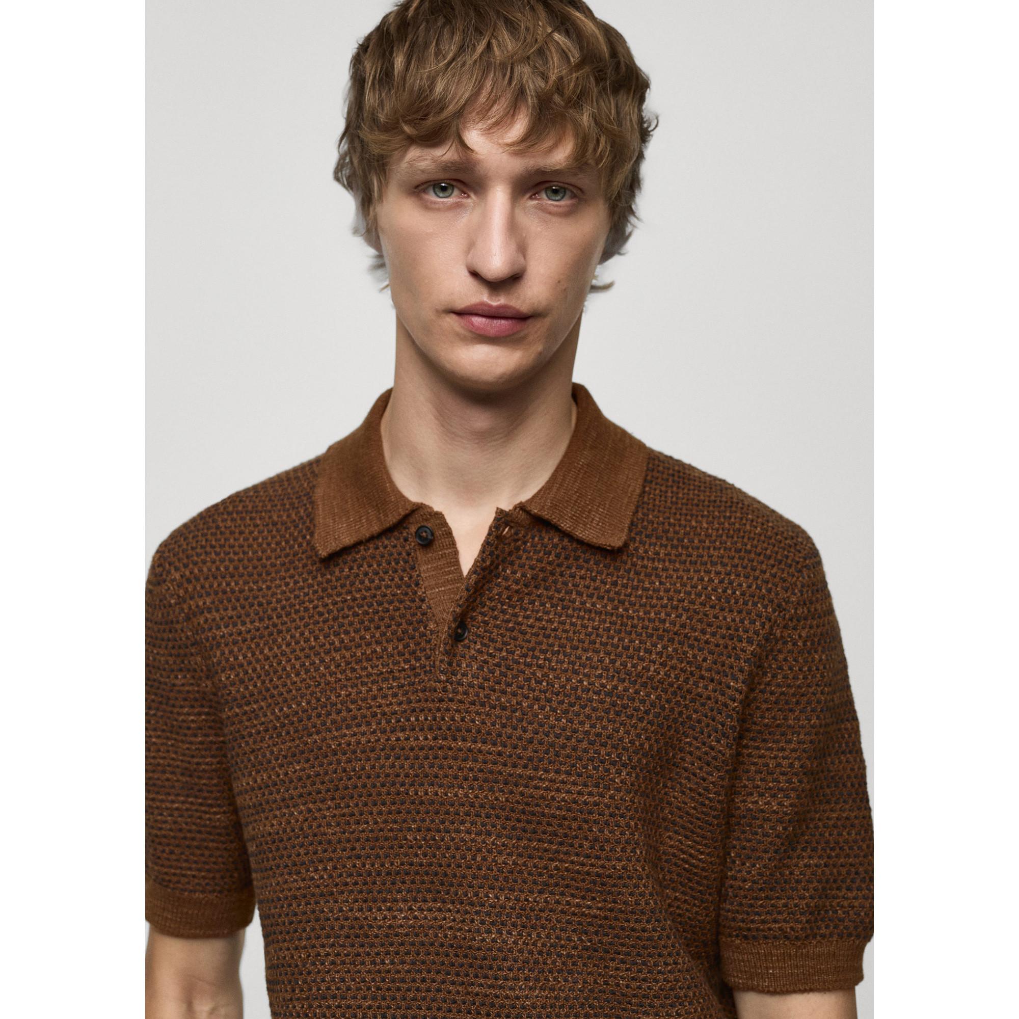 Mango Man CALVET Poloshirt, kurzarm 