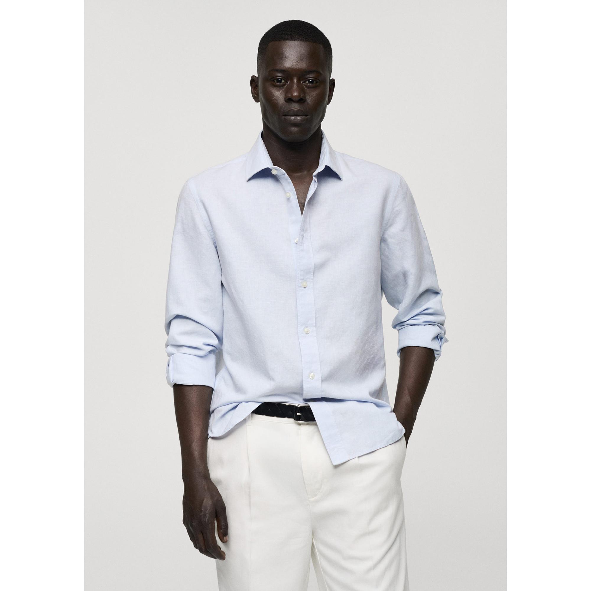 Mango Man  Camicia a maniche lunghe 