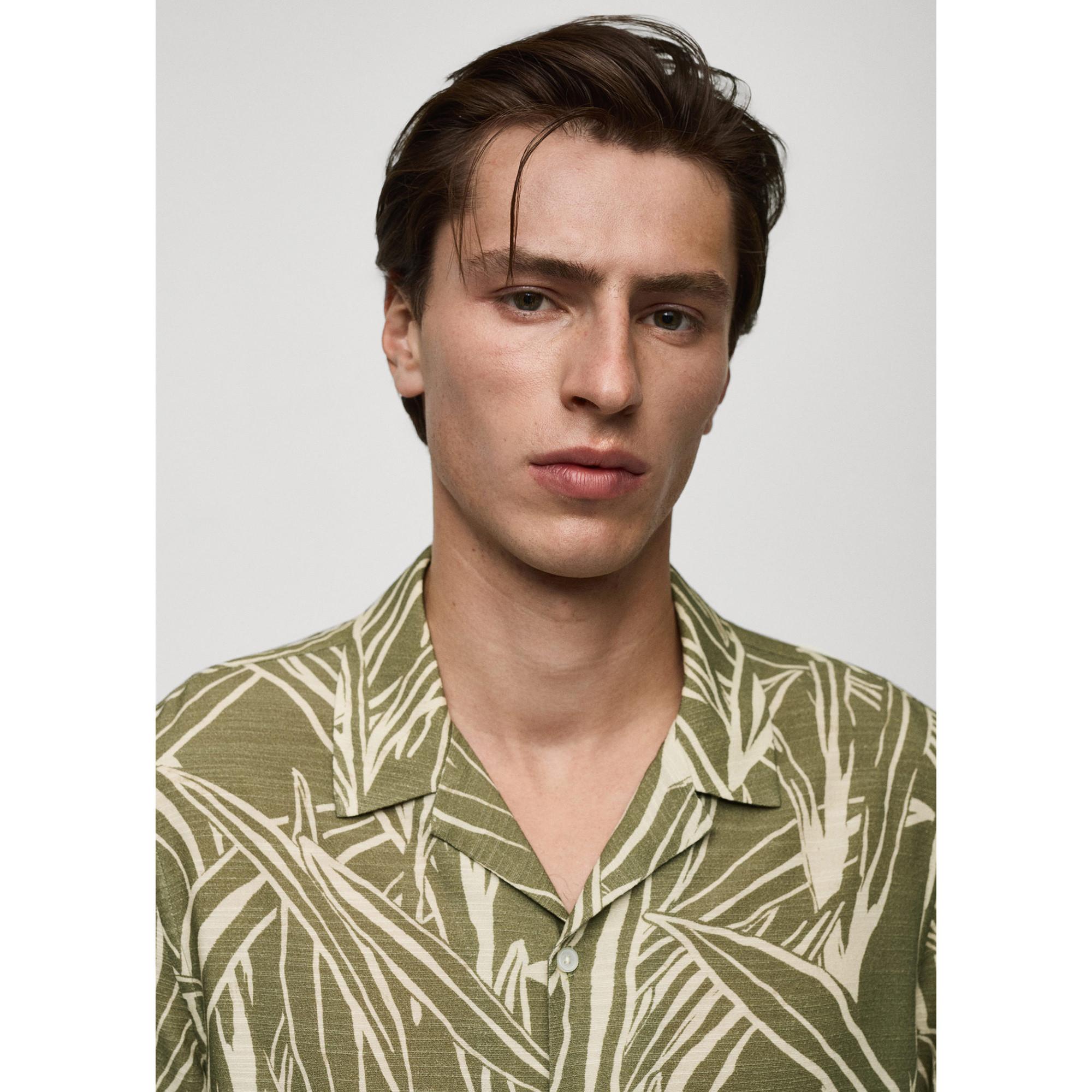 Mango Man  Camicia a maniche lunghe 