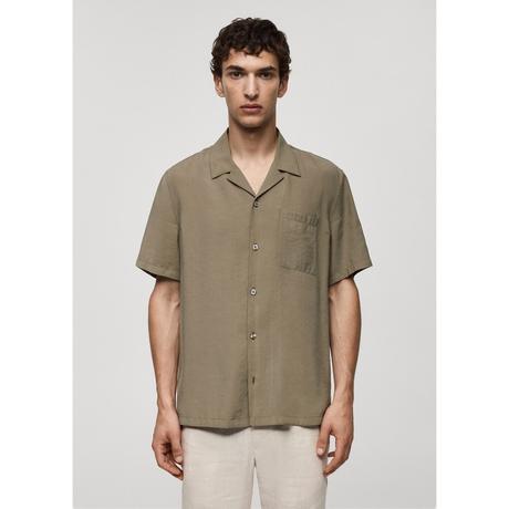 Mango Man Luce Regular Fit Camicia Maniche Corte  