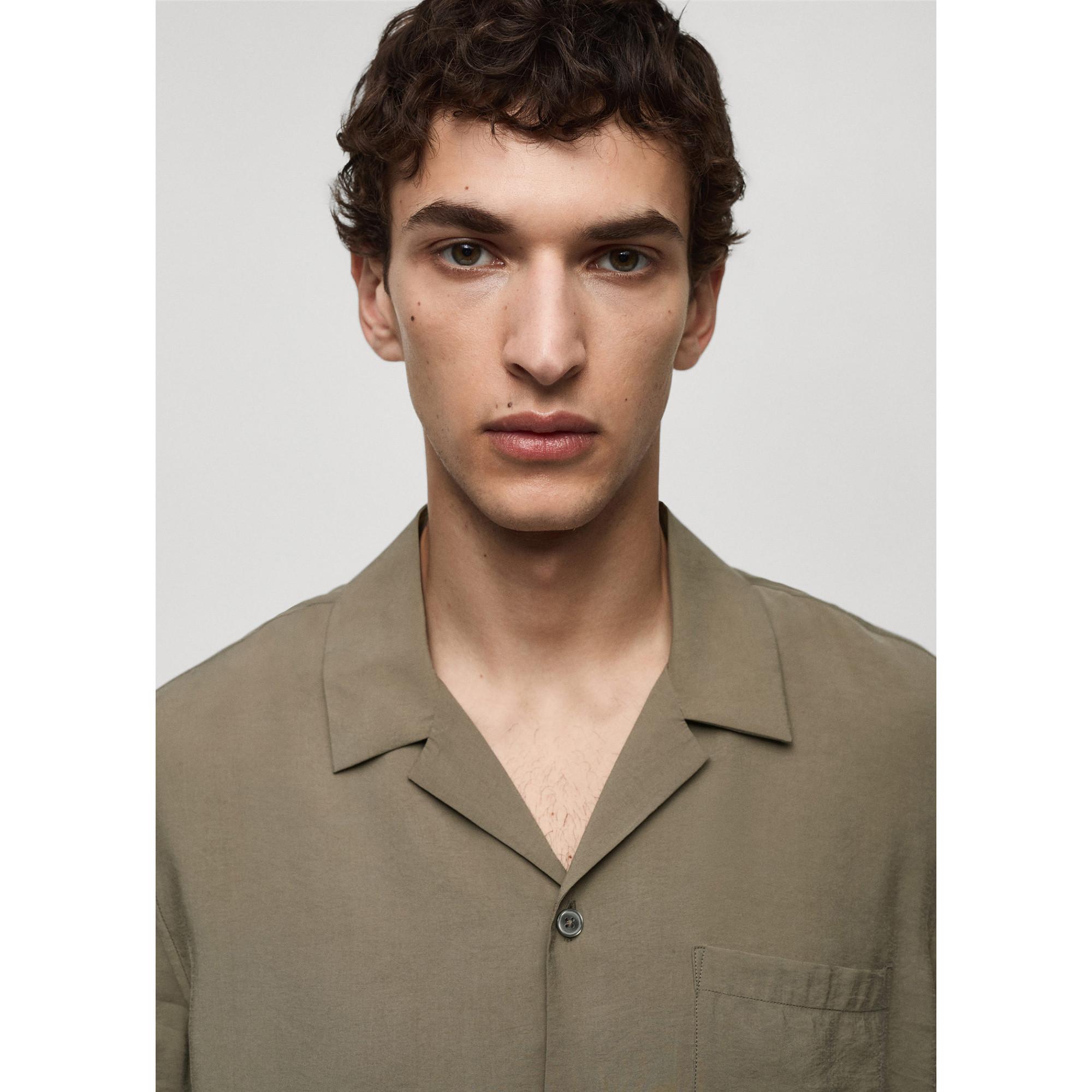 Mango Man Luce Regular Fit Chemise Manches Courtes  