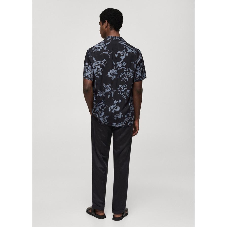 Mango Man PARMA Chemise à Manches Courtes Imprimé Floral  