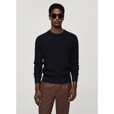 Mango Man Antigua Rippstrick Sweatshirt  
