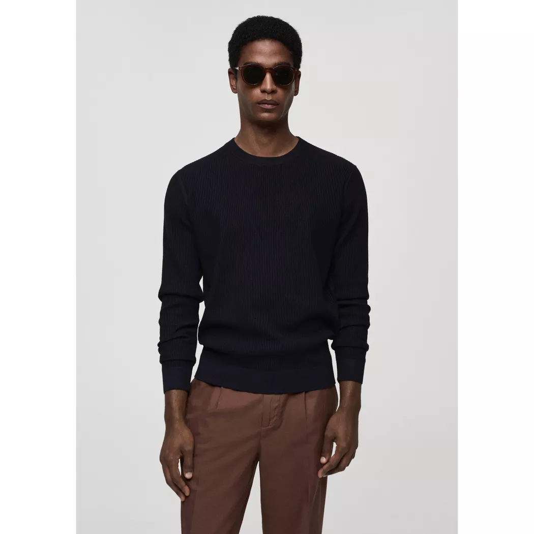 Mango Man - Sweatshirt, für Herren, Marine, Größe XXL