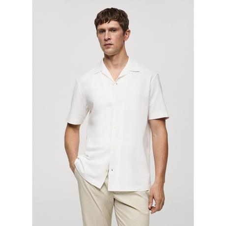 Mango Man Short sleeved cotton shirt Hemd, kurzarm 