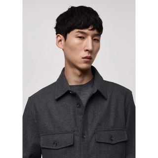 Mango Man Margon Flanell Regular Fit Hemdjacke  