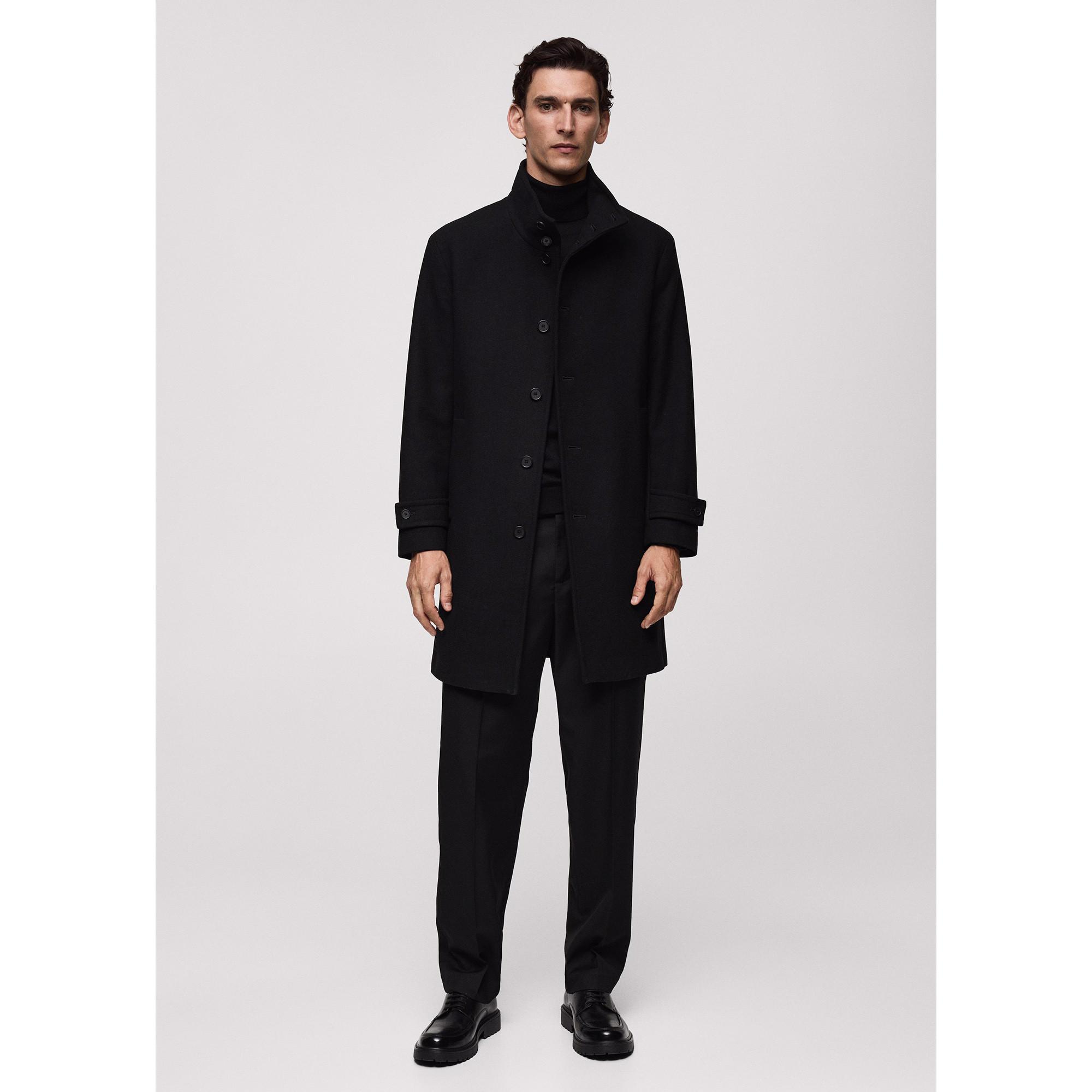 Mango Man FUNNEL2 Manteau en Laine  