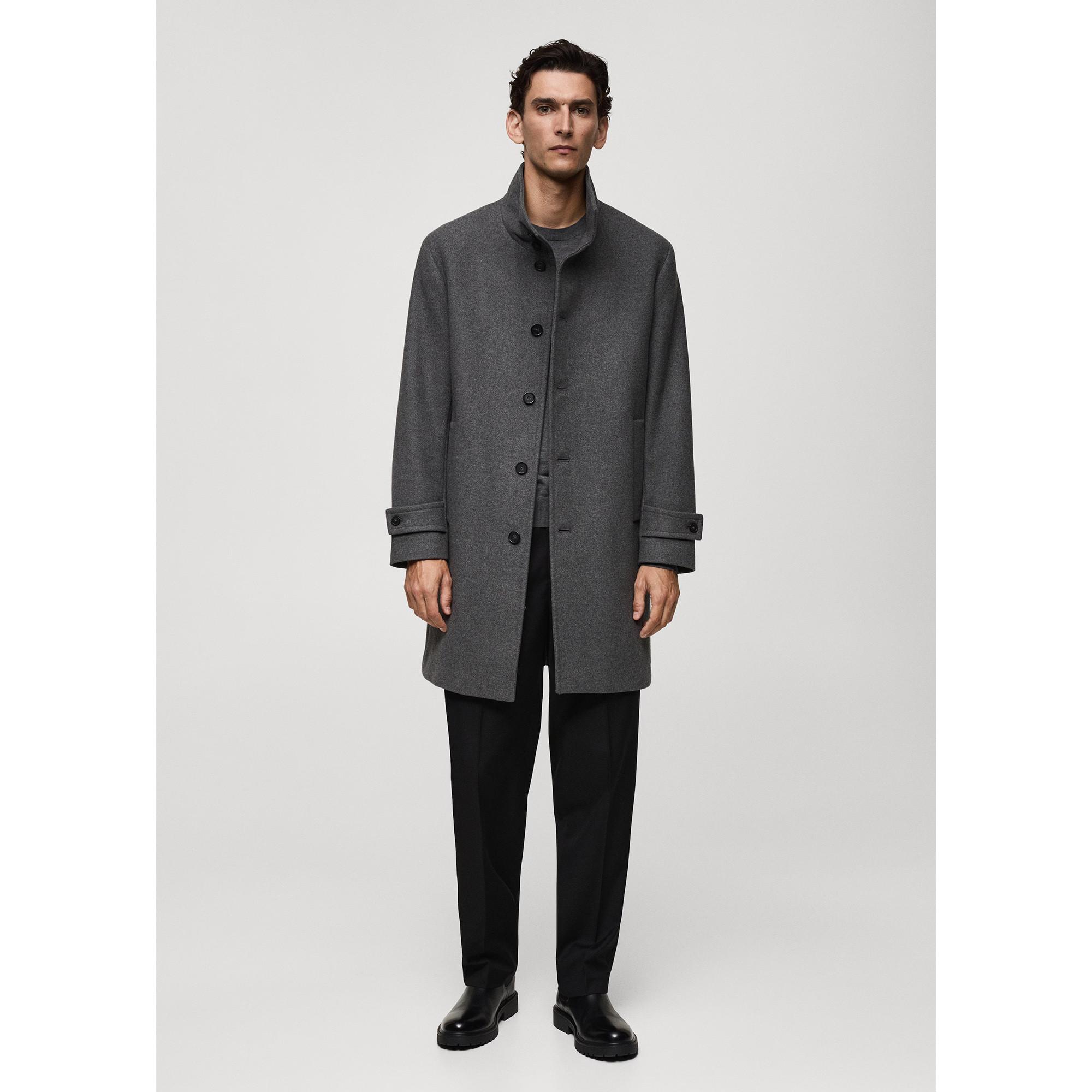 Mango Man FUNNEL2 Manteau en Laine  