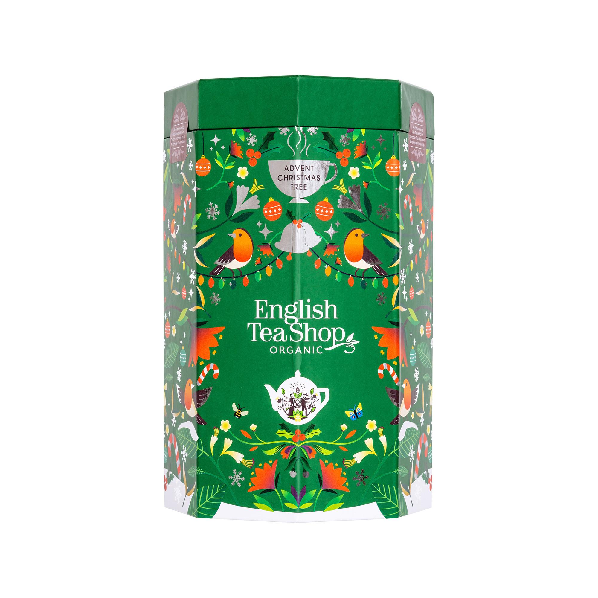 English Tea Shop ETS Tannenbaum Pyramidenbeutel Tee Adventskalender "Tannenbaum" 