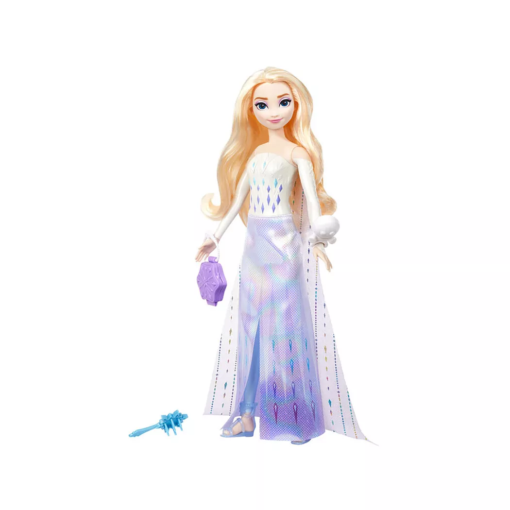 Mattel - Spin and Reveal Elsa, Multicolor