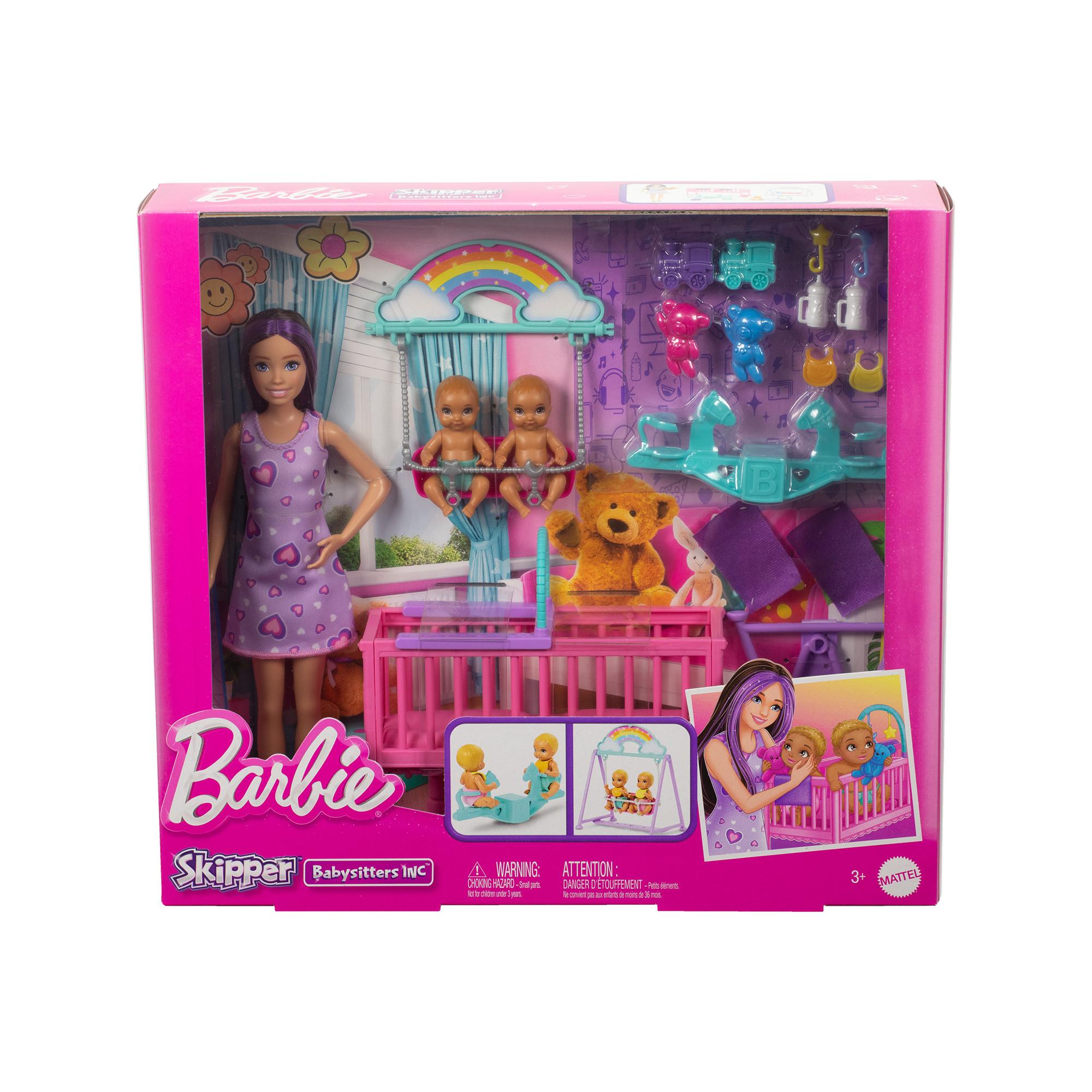 Barbie  Skipper Jeu  puériculture 