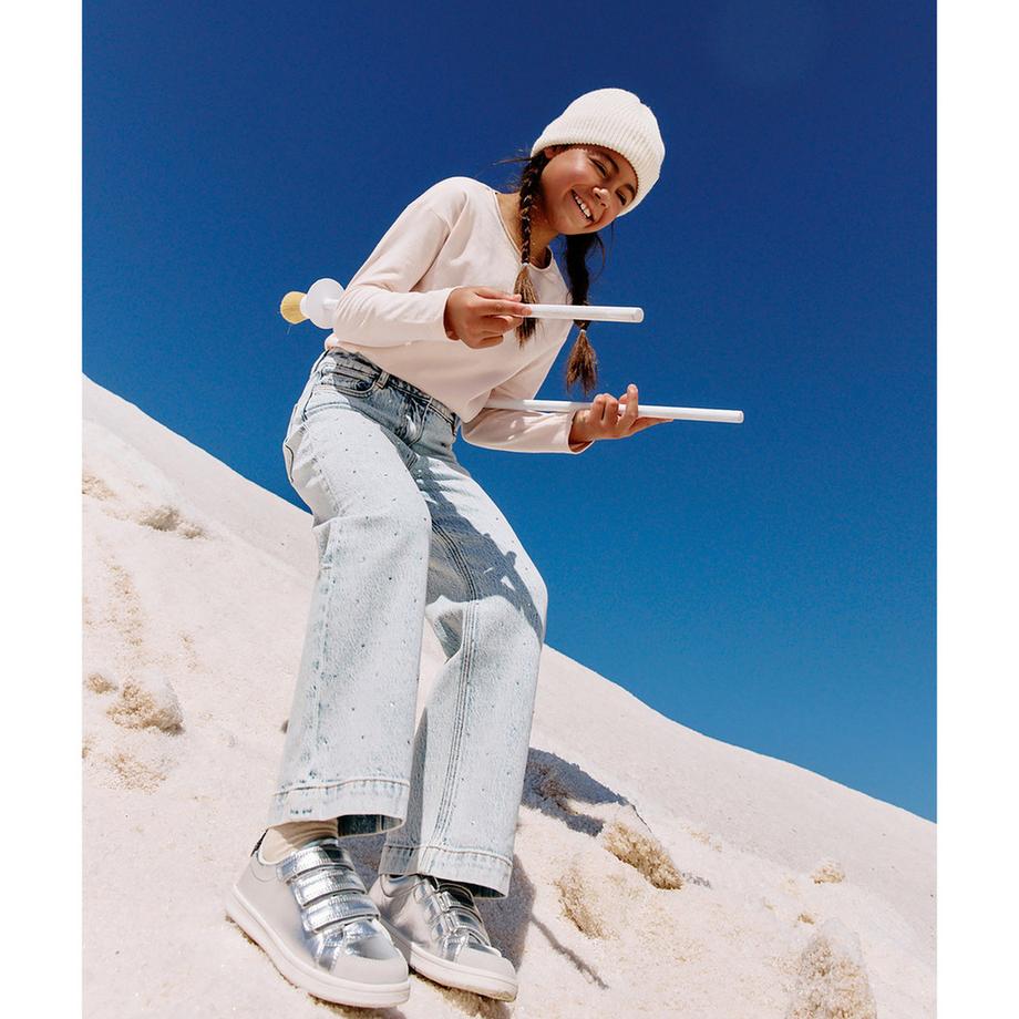 TAO KIDS  T-shirt, col rond, manches longues 