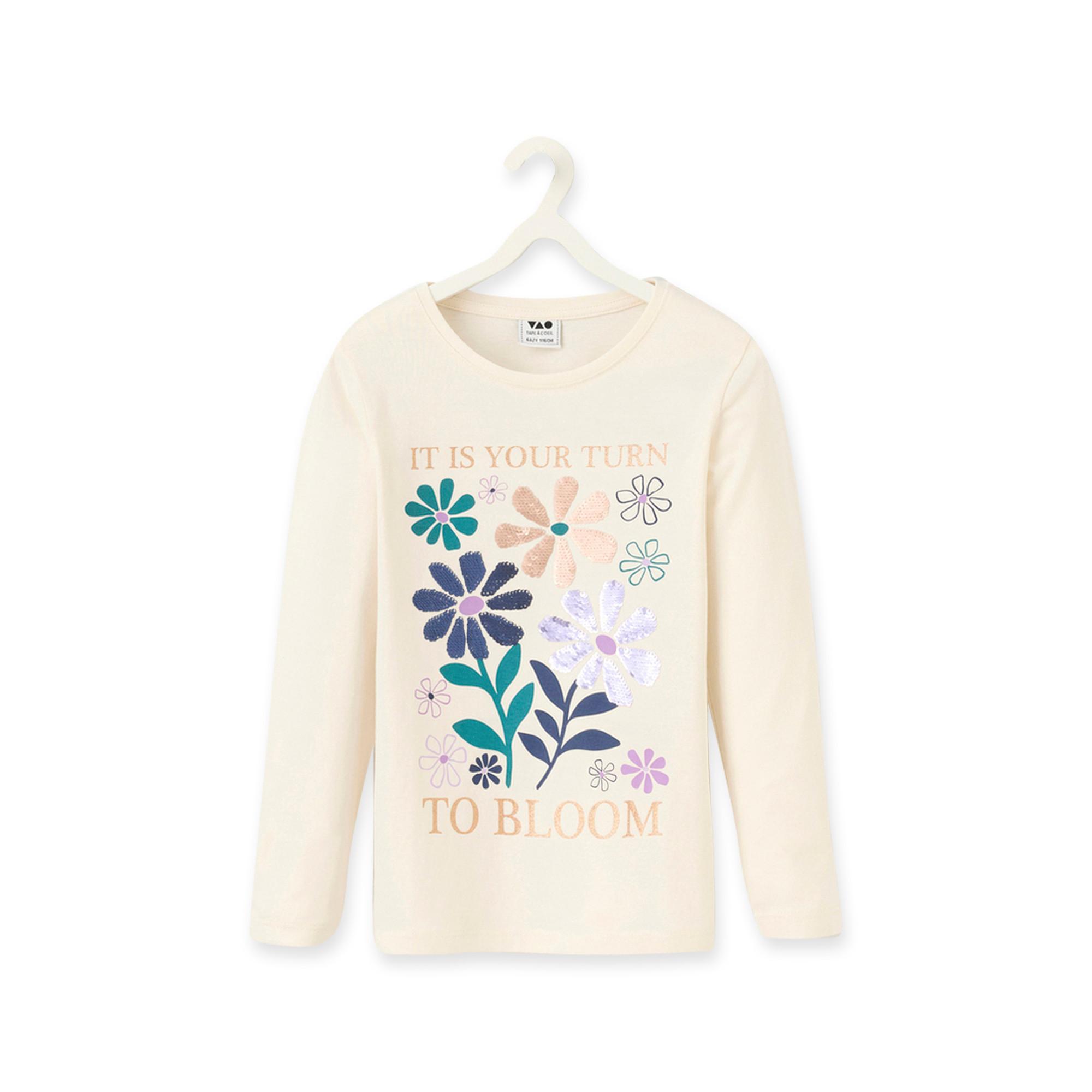 TAO KIDS  T-shirt, col rond, manches longues 