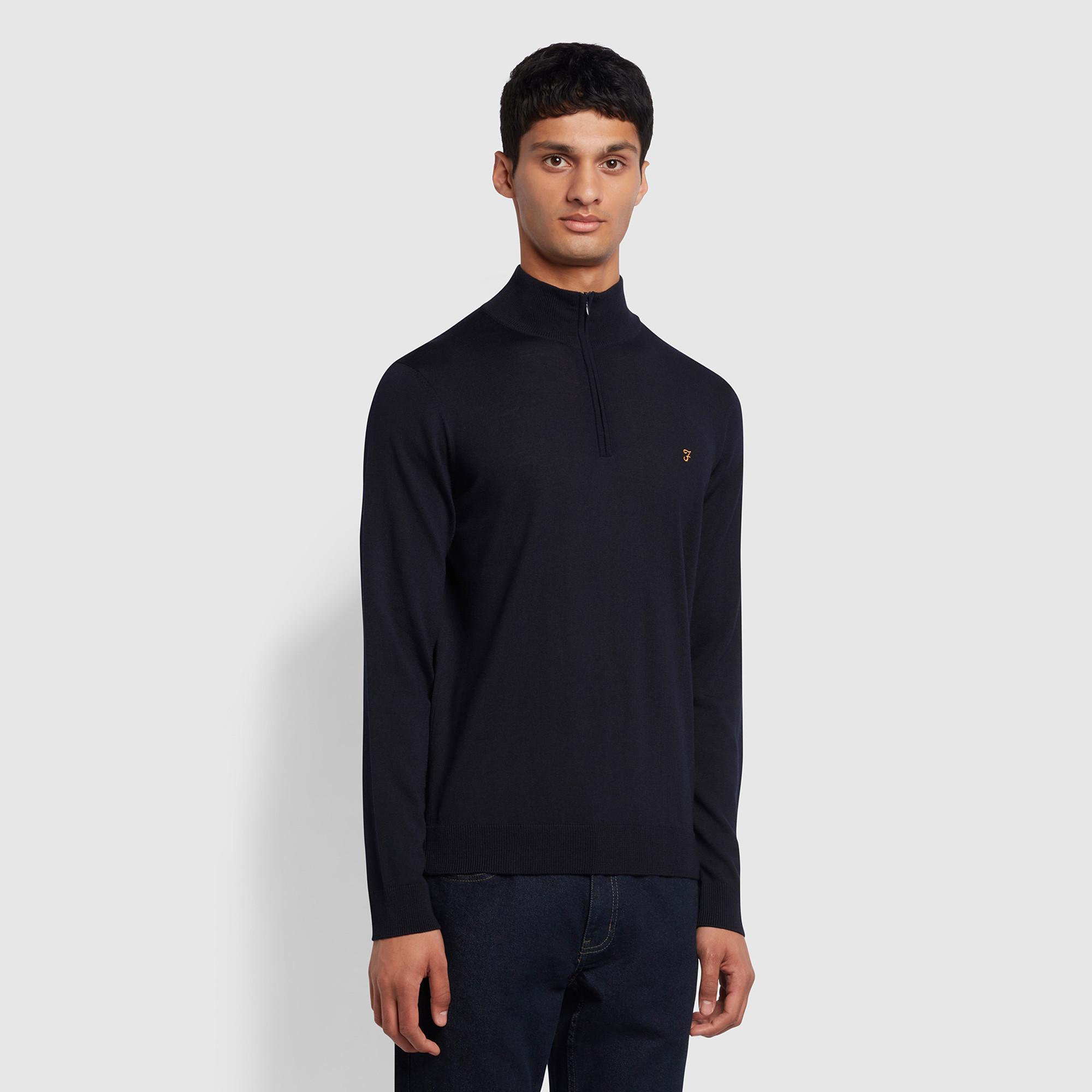 FARAH REDCHURCH MERINO WOO Pull cachemire 