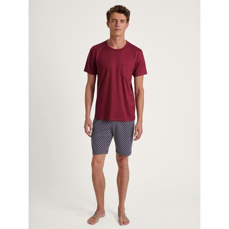 CALIDA Pyjama Kurzarm T-Shirt und Shorts Set  