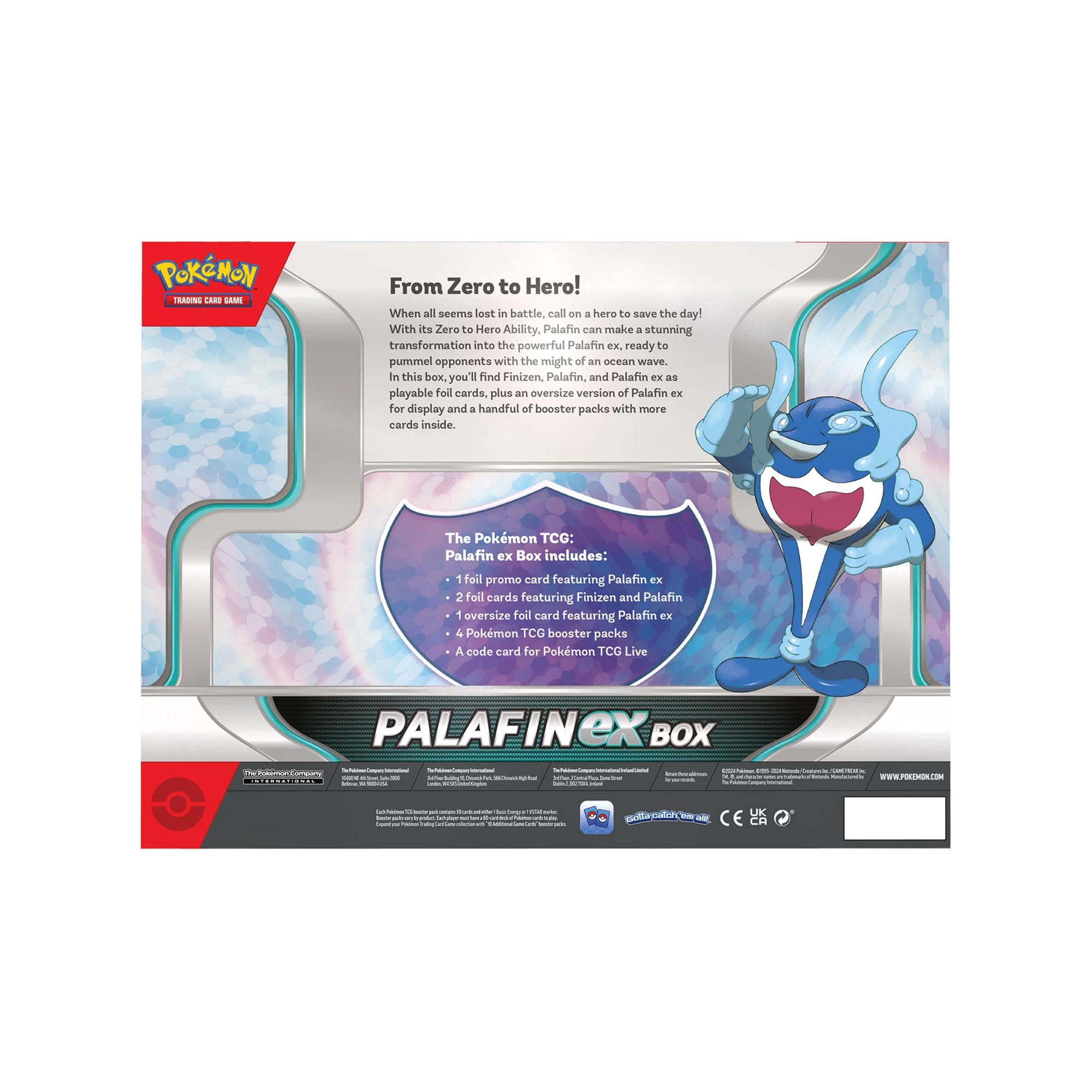 Pokémon  Palafin ex Box, inglese 