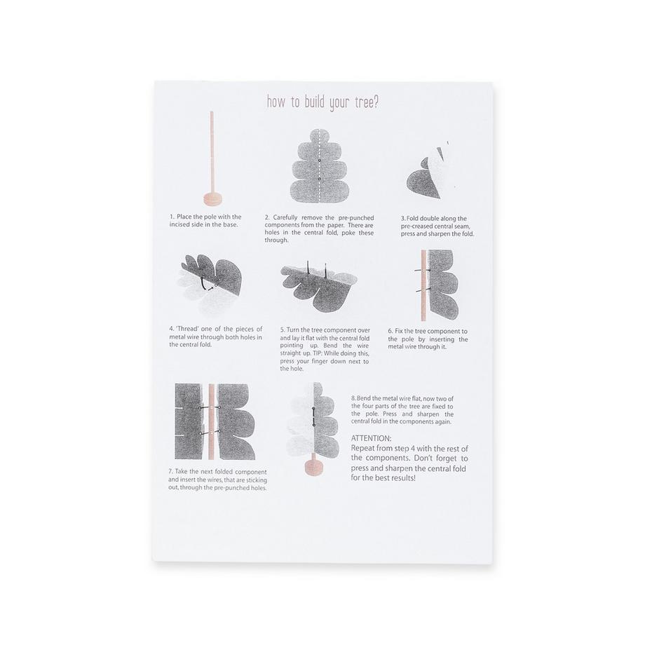 Manor Papeterie No Label Sapin de Noël  