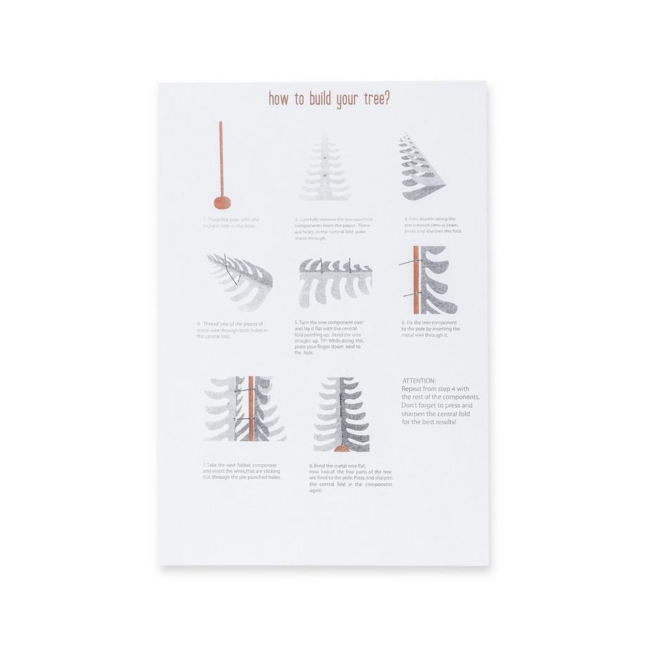 Manor Papeterie No Label Sapin de Noël  