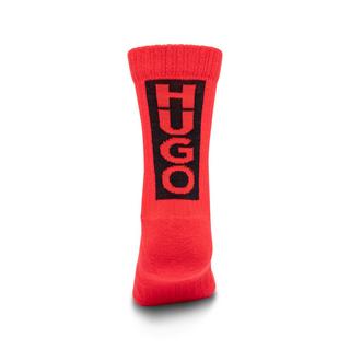 HUGO 3P QS BACK LABEL CC Lot de 3 paires de chaussettes, hauteur mollet 