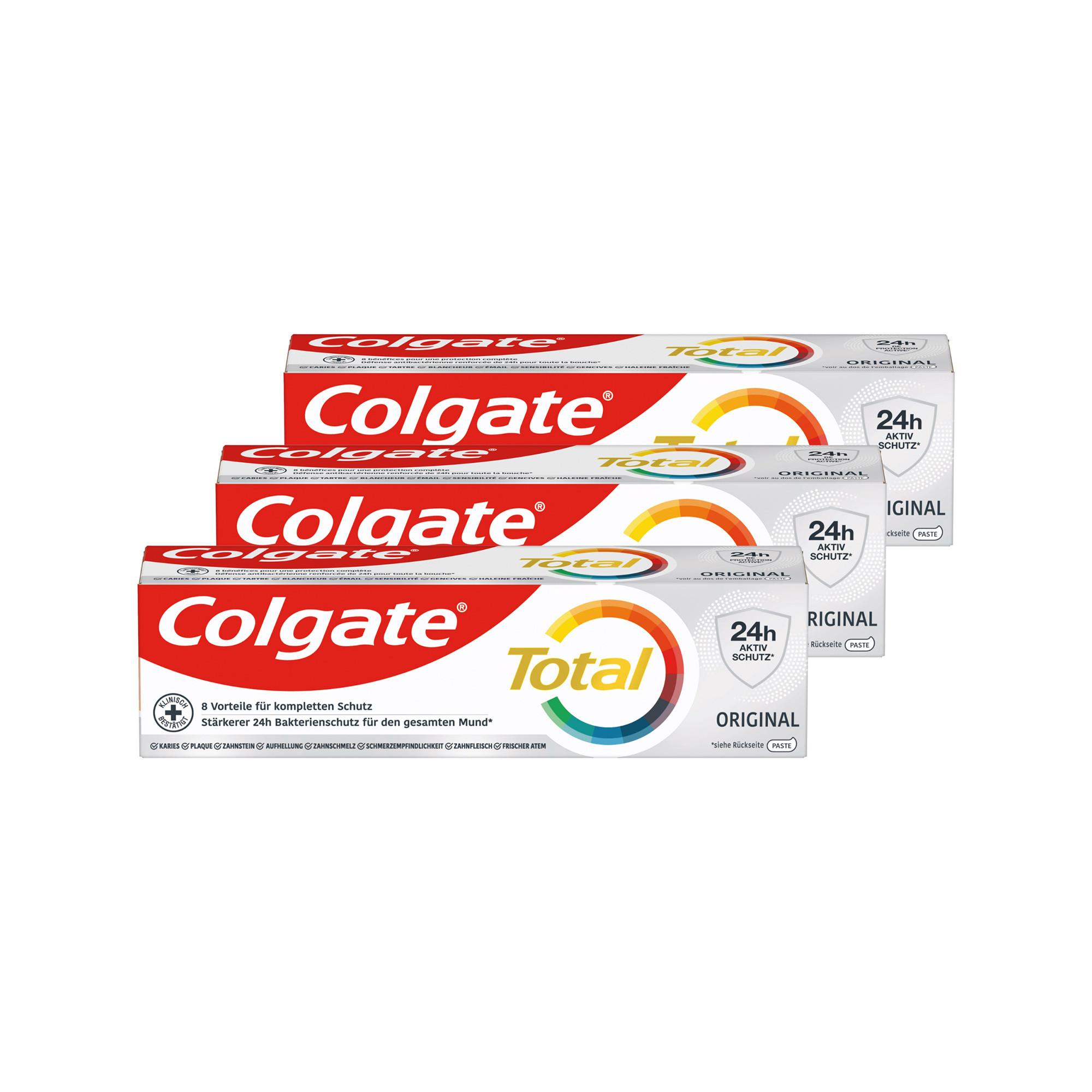 Colgate  Total Original Dentifricio Trio 