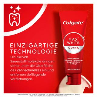 Colgate Colgate M White Ult Act ZP DUO Max White Ultra Multiprotect Dentifrice DUO 