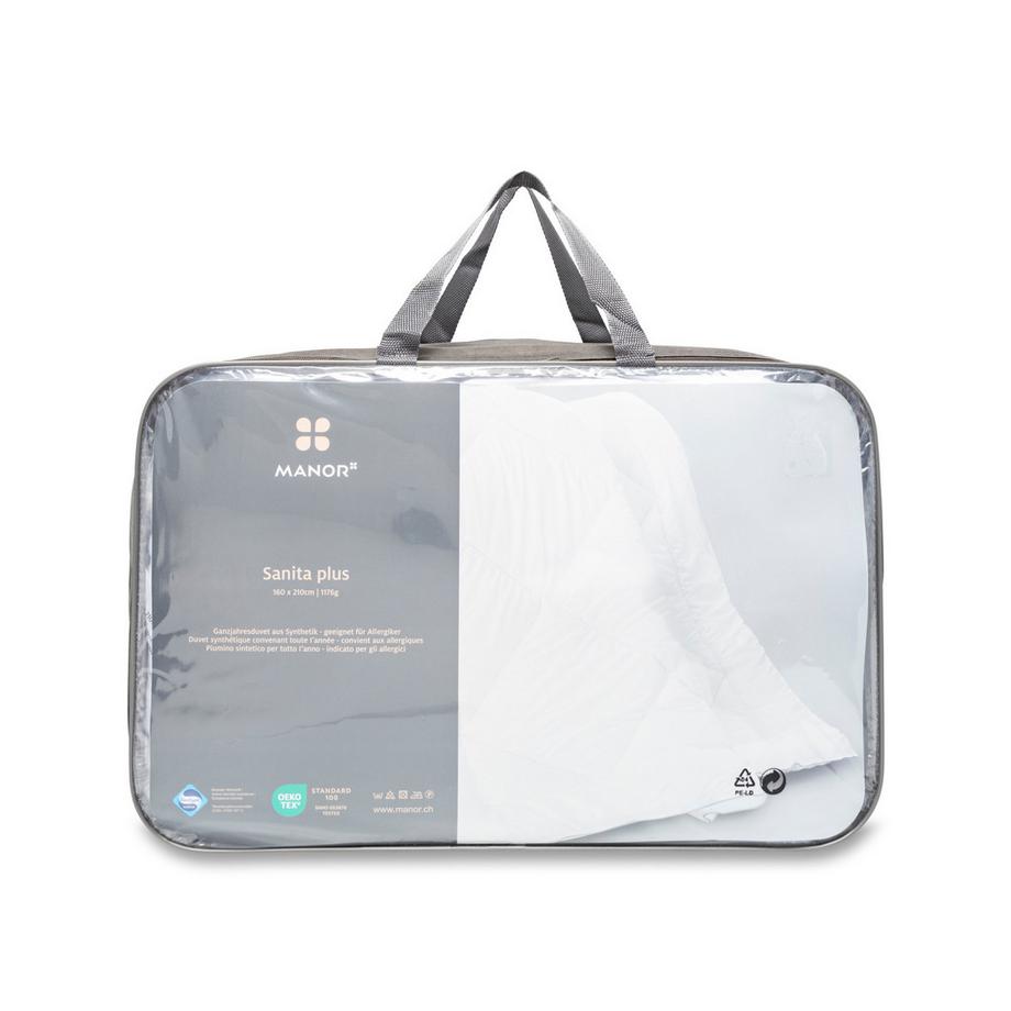 Manor Sanita Plus Ganzjahres Synthetikduvet  