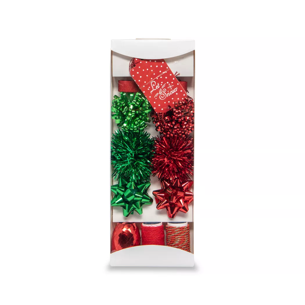 Manor Papeterie No Label - Geschenkmaschen Set, 27X12X4CM, Multicolor