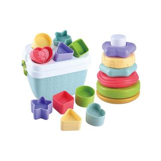 PlayGo  Shape & Stack Bundle, 19 pièces 