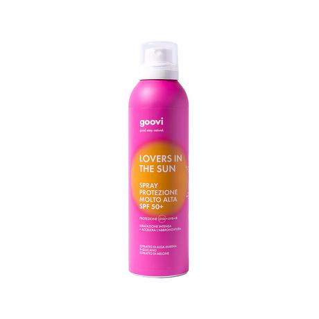 Goovi LOVERS IN THE SUN Crema solare spray corpo - alta protezione SPF50+ 