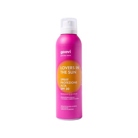 Goovi LOVERS IN THE SUN Crème solaire spray corps - protection SPF30+ 