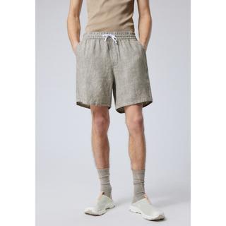 WEEKDAY Olsen Regular Linen Shorts Leinen-Shorts 