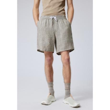 WEEKDAY Olsen Regular Linen Shorts Pantaloncini di lino 