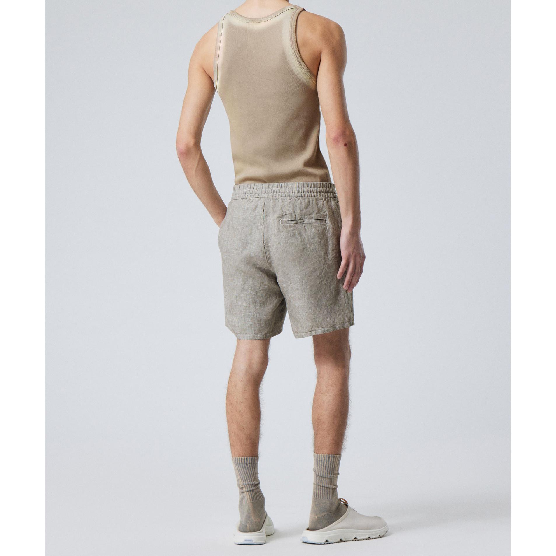 WEEKDAY Olsen Regular Linen Shorts Leinen-Shorts 