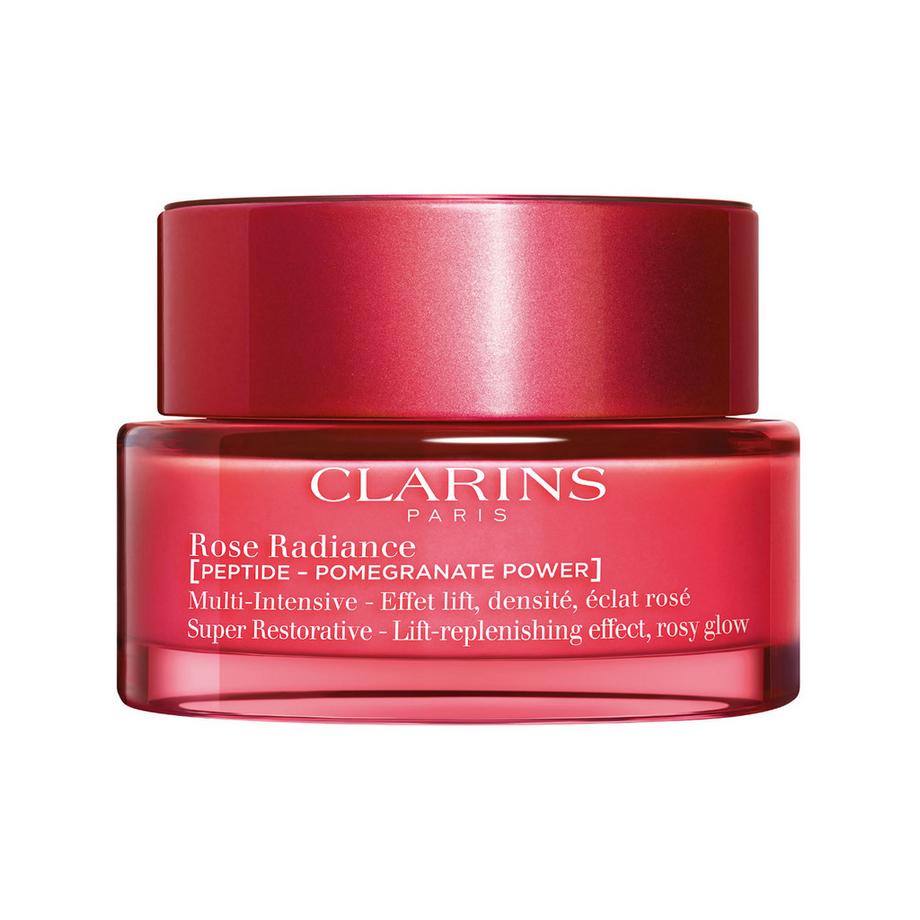 CLARINS  Multi-Intensive Rose Radiance - Superintensive Anti-Age Tagescreme für Lifting-Effekt, Hautdichte, mehr Leuchtkraft. 