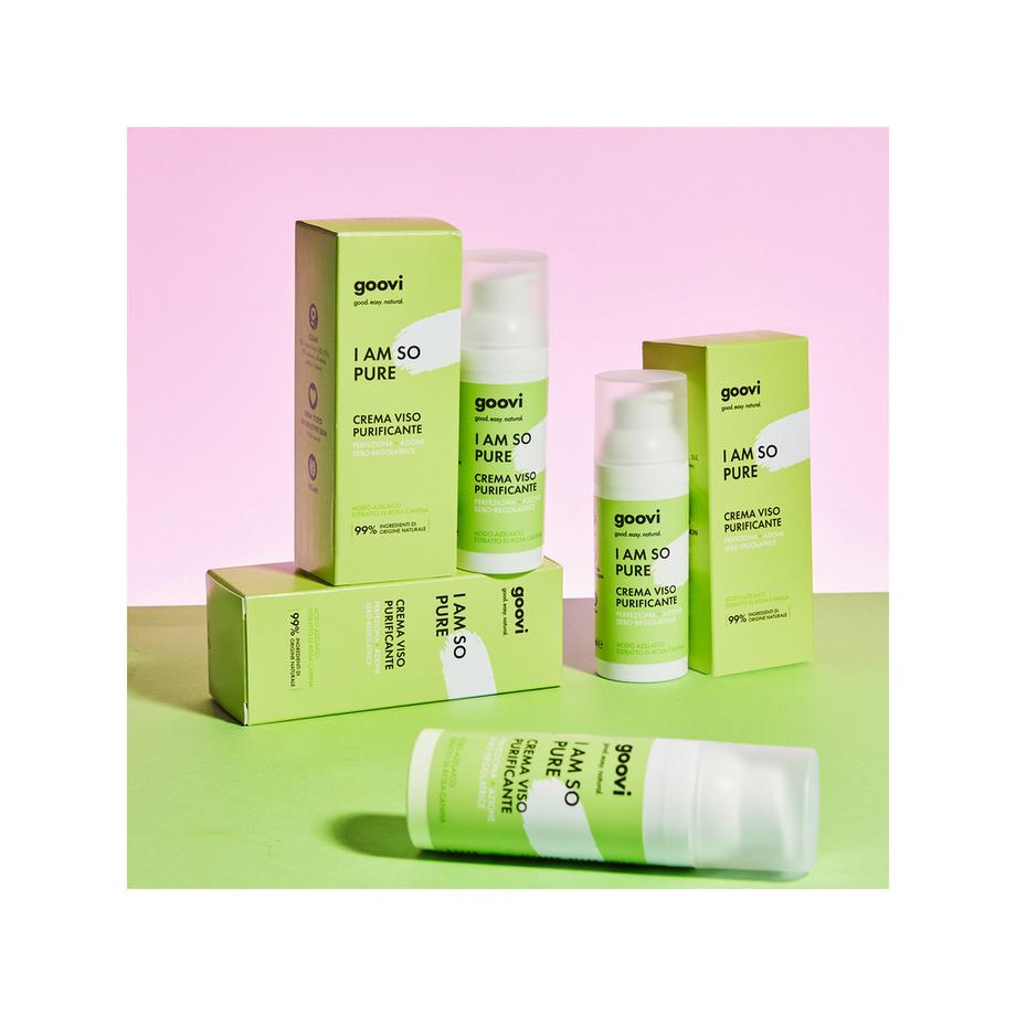 Goovi I AM SO PURE Crema viso purificante 