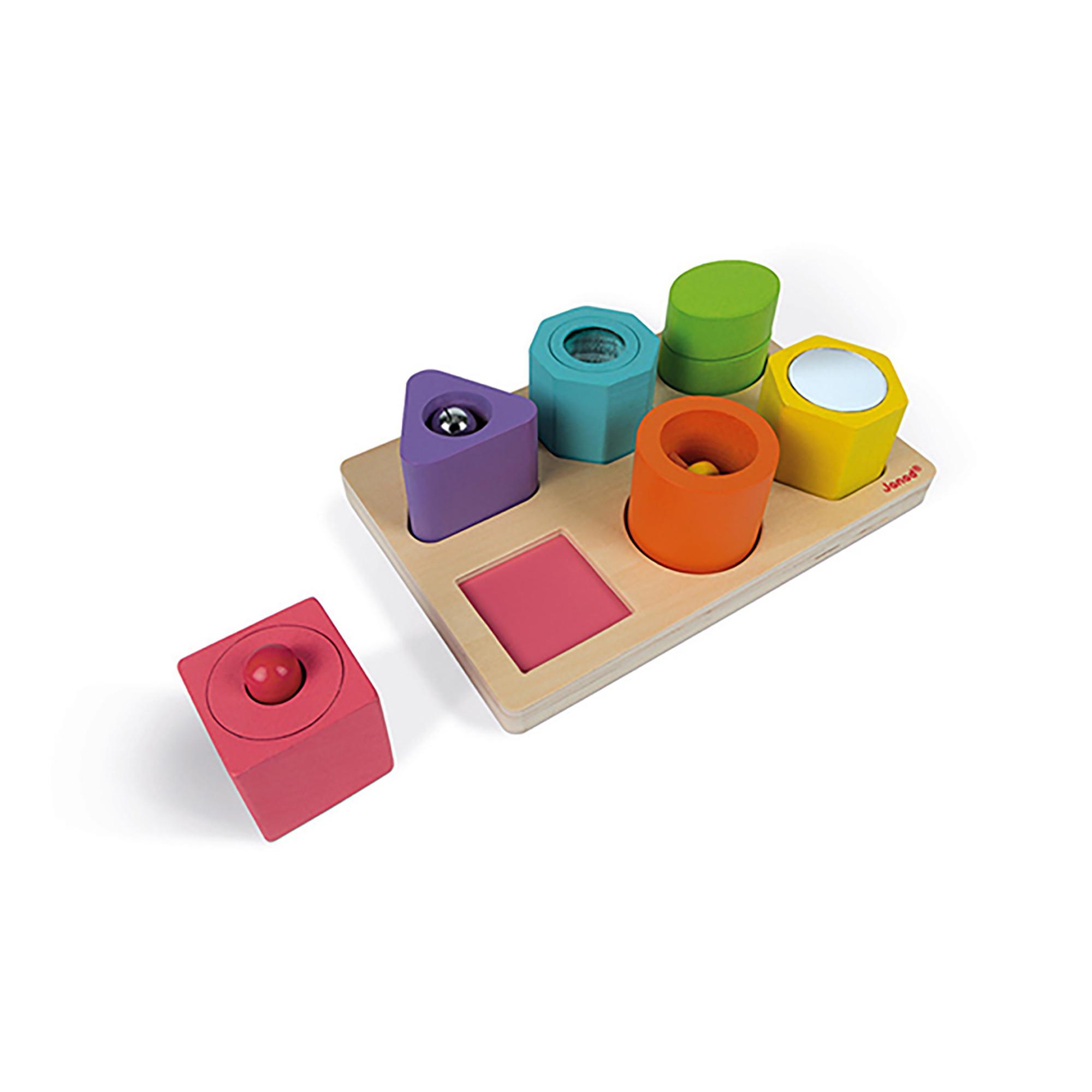 Janod  Puzzle 6 Cubi sensoriali 