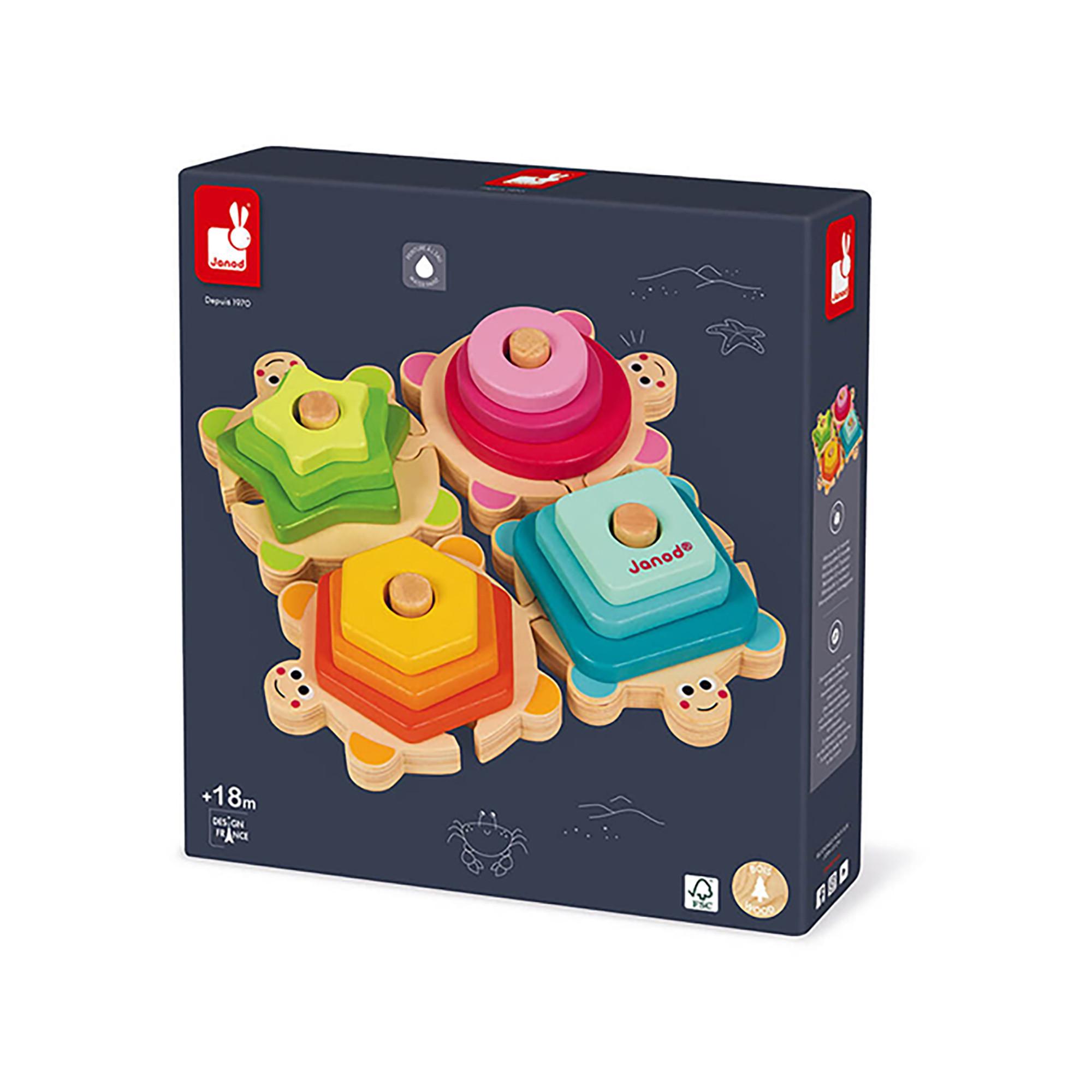 Janod  I WOOD Schildkröten 