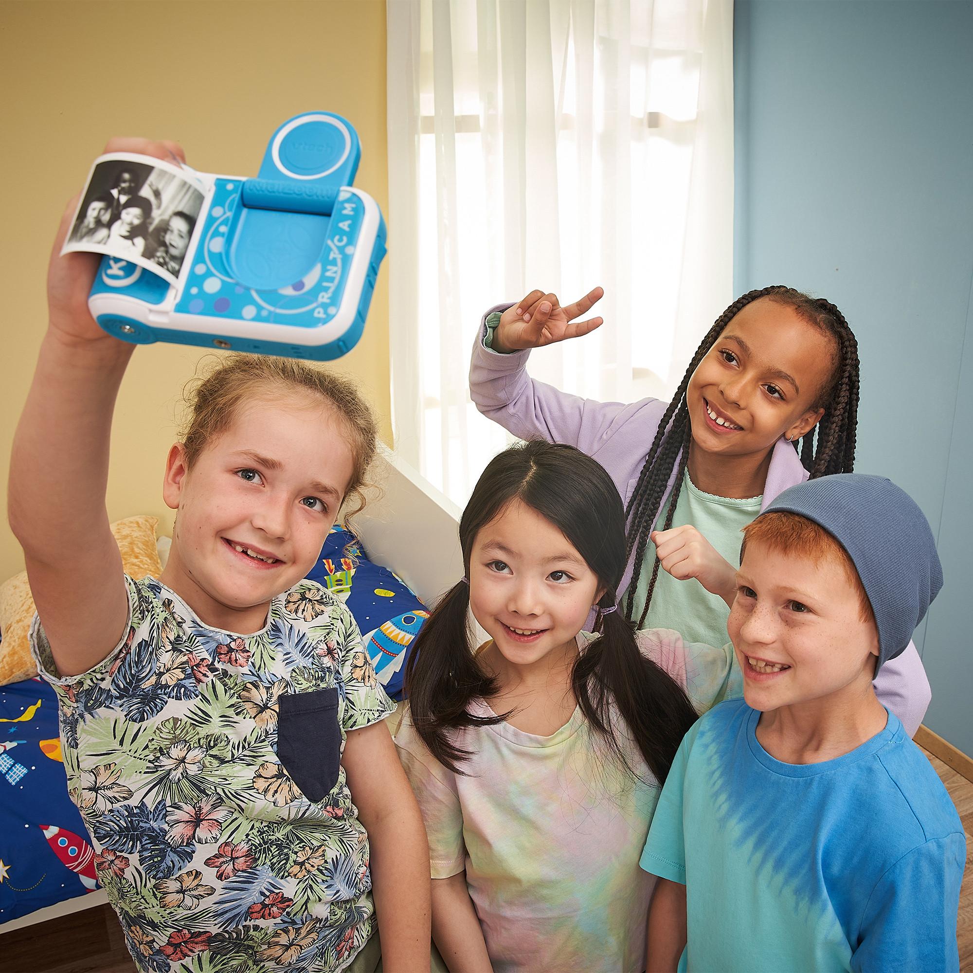 vtech  KidiZoom Print Cam bleu, allemand 