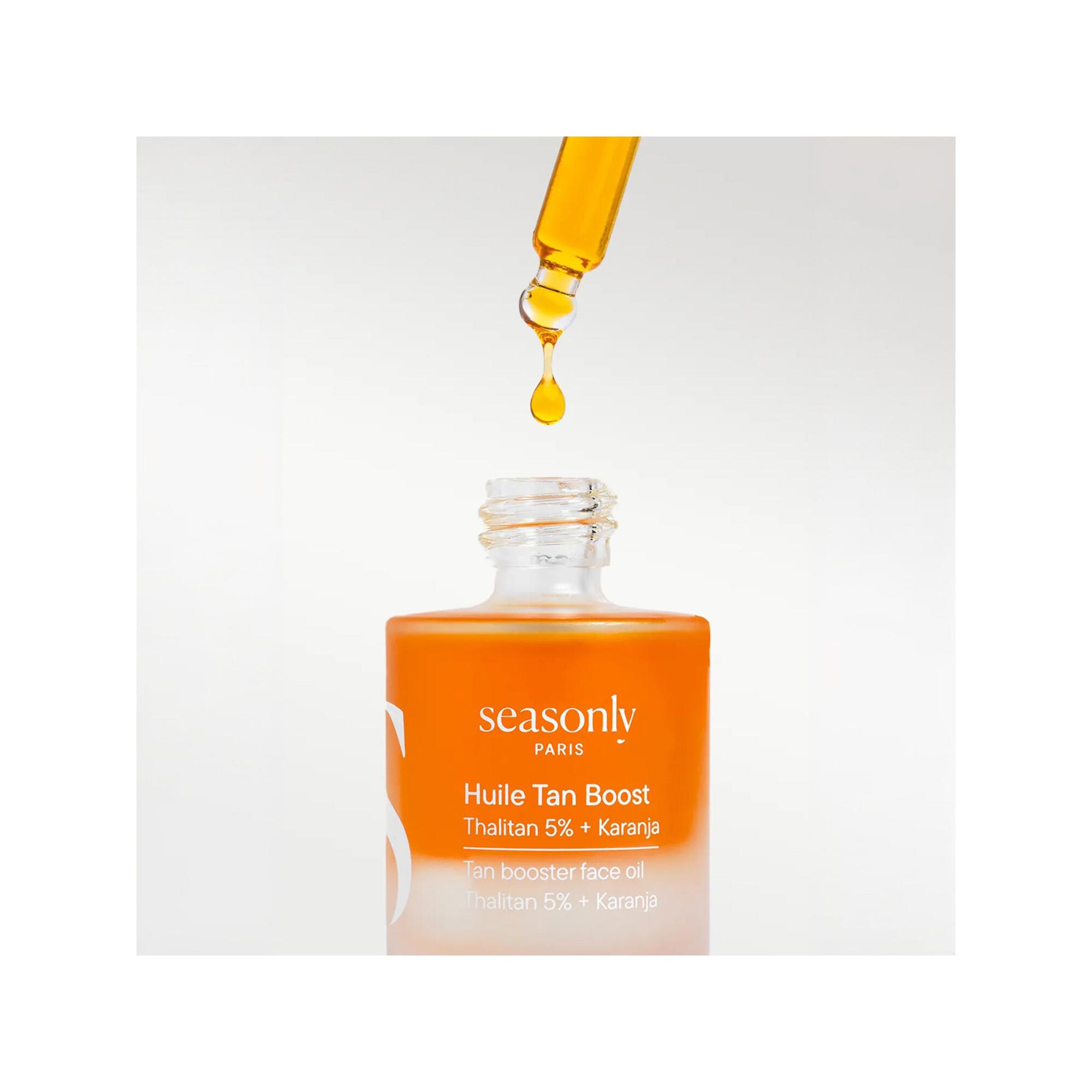SEASONLY  Huile Tan Boost - Hautvorbereitung und Verlängerung der Bräune 