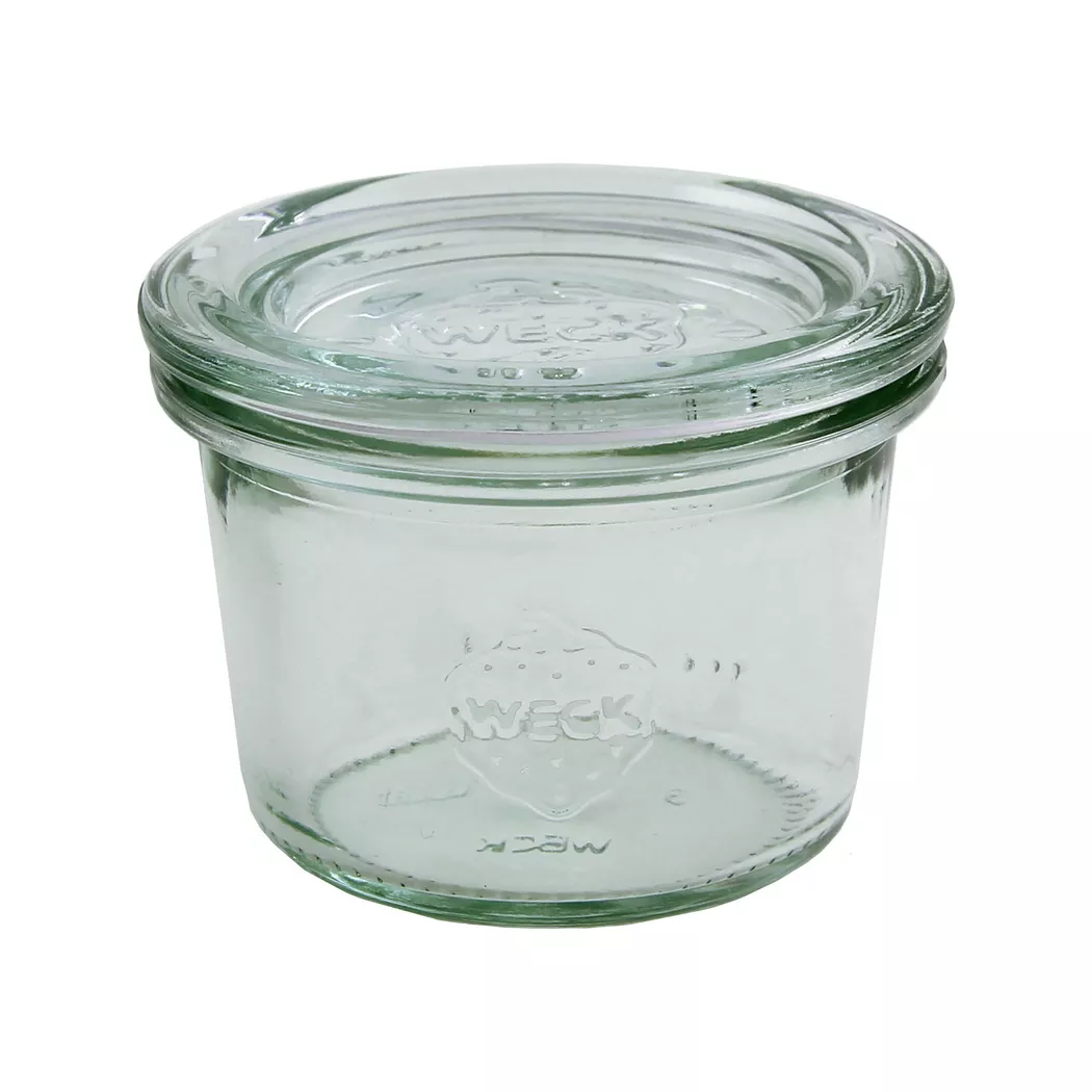 WECK - Einmachgläser-Set, 80 ml, Transparent