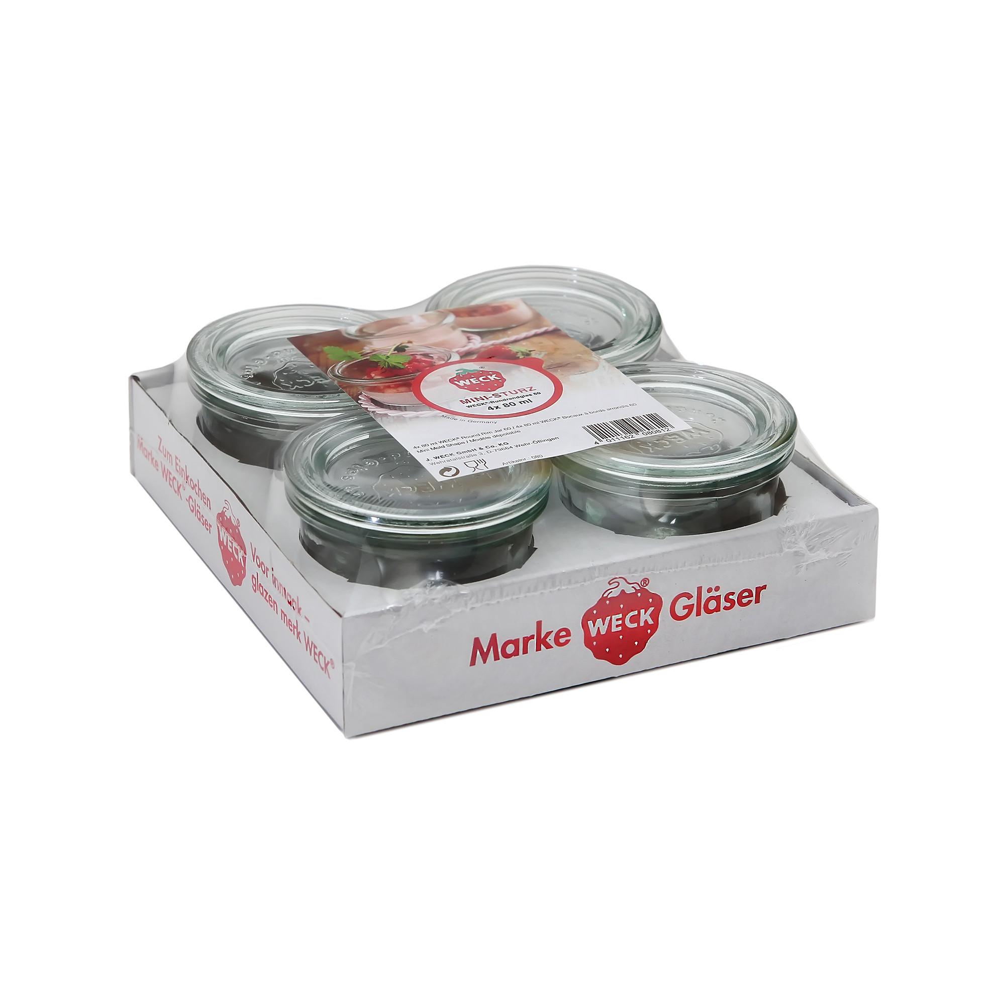 WECK Set barattoli da conserva Mini architrave 