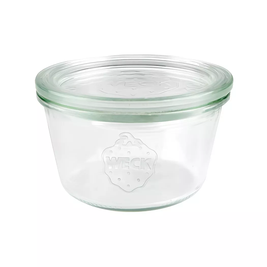 WECK - Einmachgläser-Set, 370 ml, Transparent